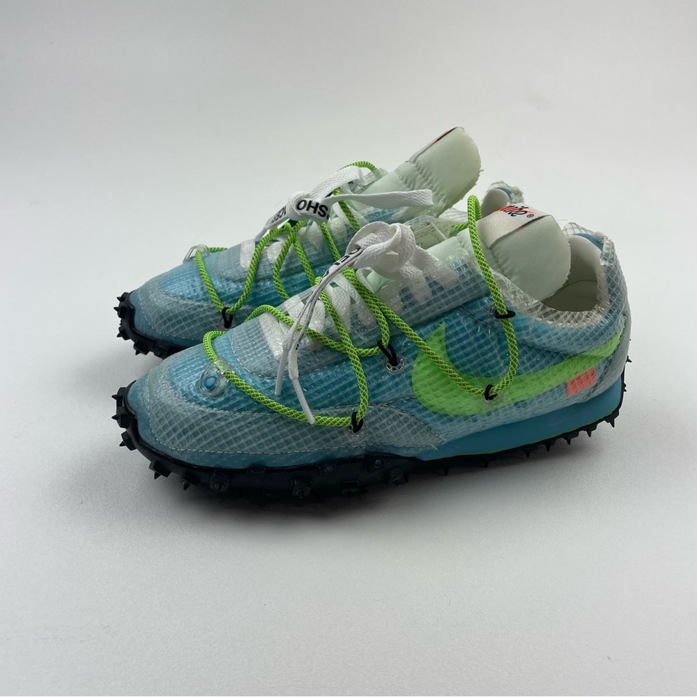 Nike Women’s Waffle Racer Sp Off-White - Vivid Sky Cd8180 400 Size 6 NEW